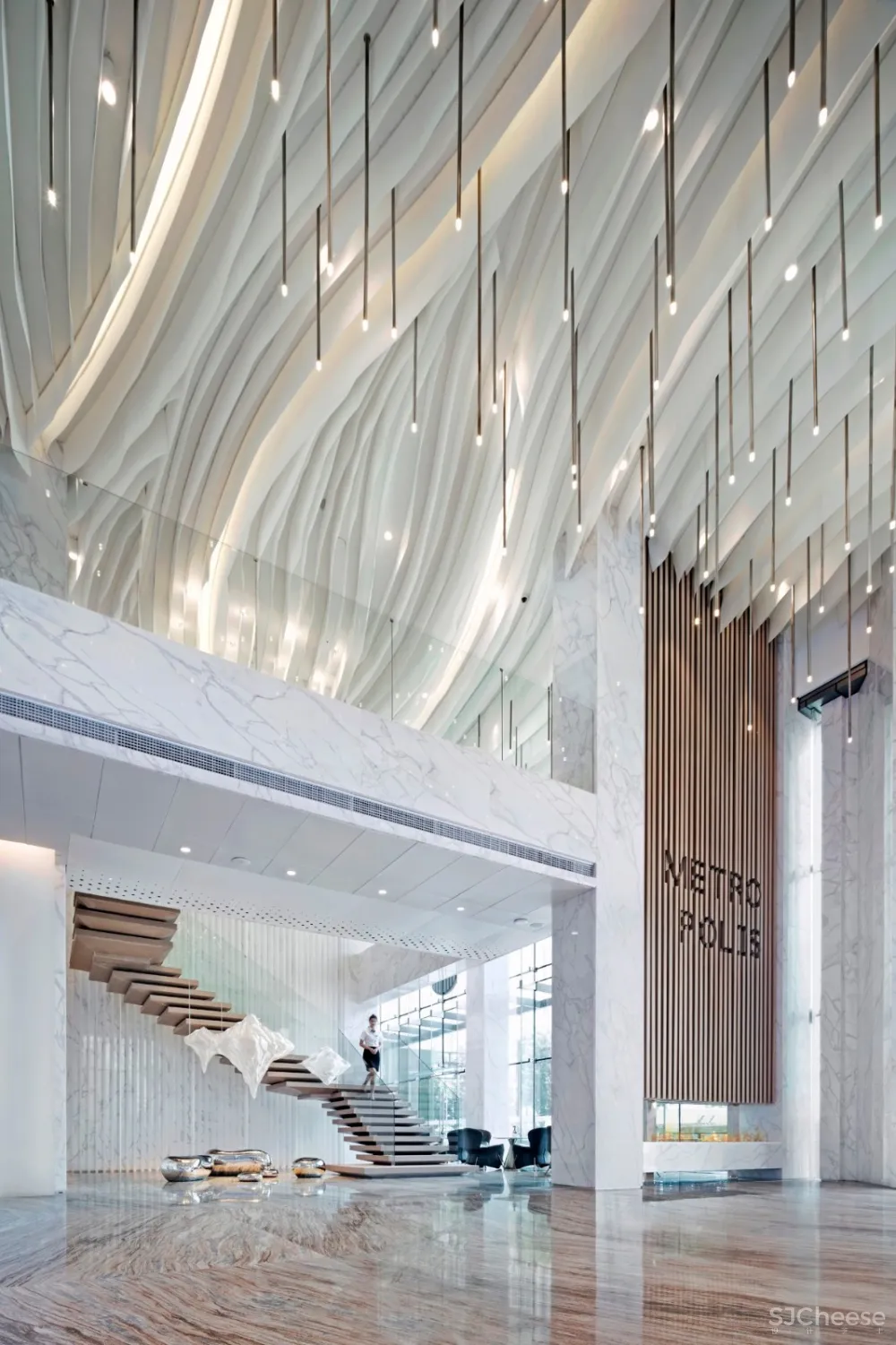 都会钱塘销售展示中心:新现代主义邂逅自然浪漫