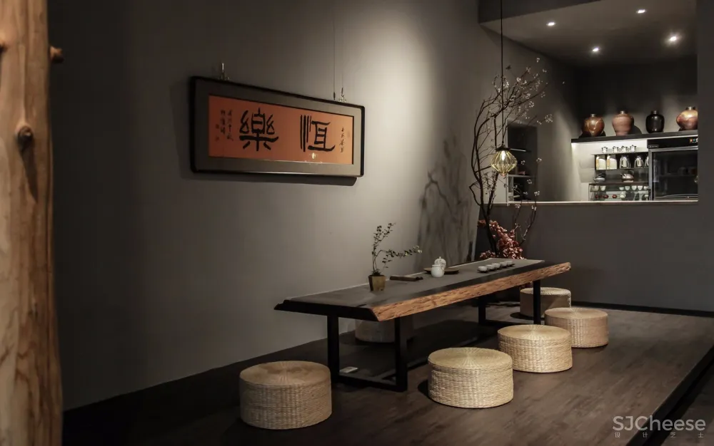 城市一隅,古朴禅境小茶馆 | SW 8. studio 首