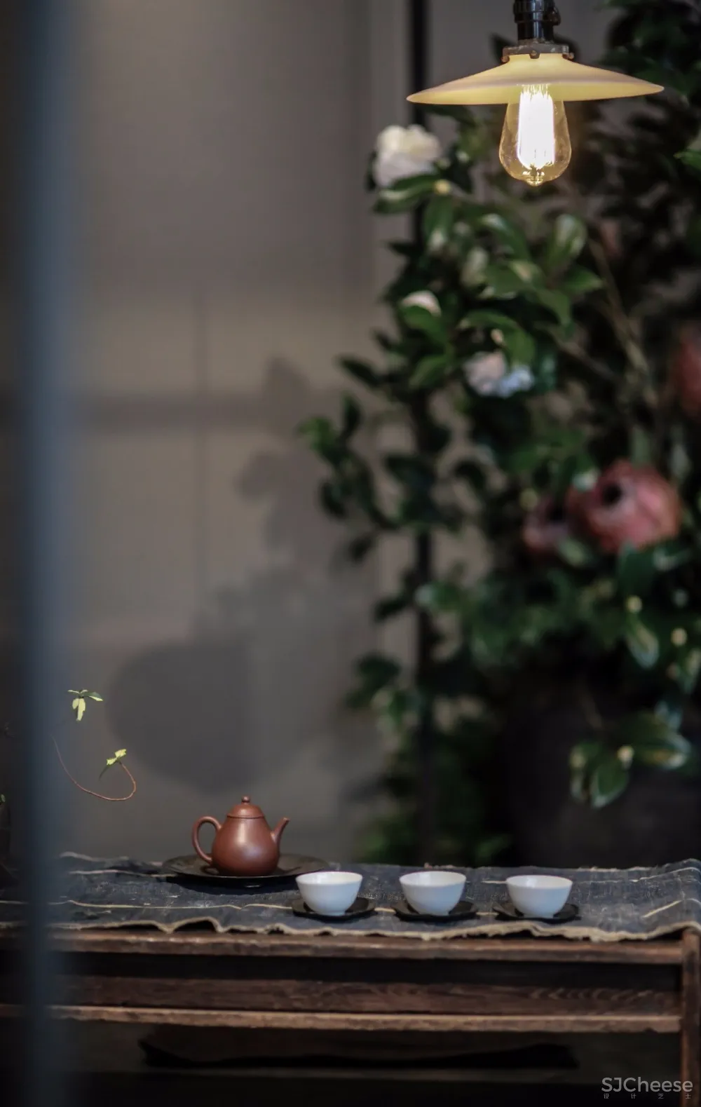 城市一隅,古朴禅境小茶馆 | SW 8. studio 首