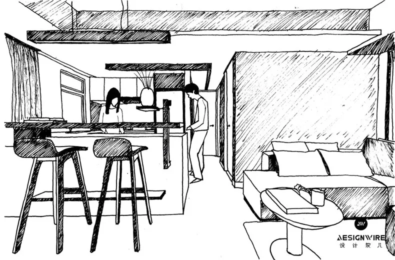 02.jpg P+P:太平山脚的蓝调空间设计