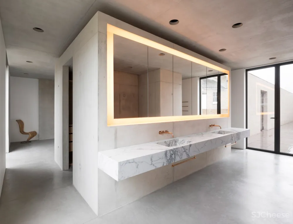 Carmody Groarke | 伦敦旧砖仓库改造清水混凝土住宅 首