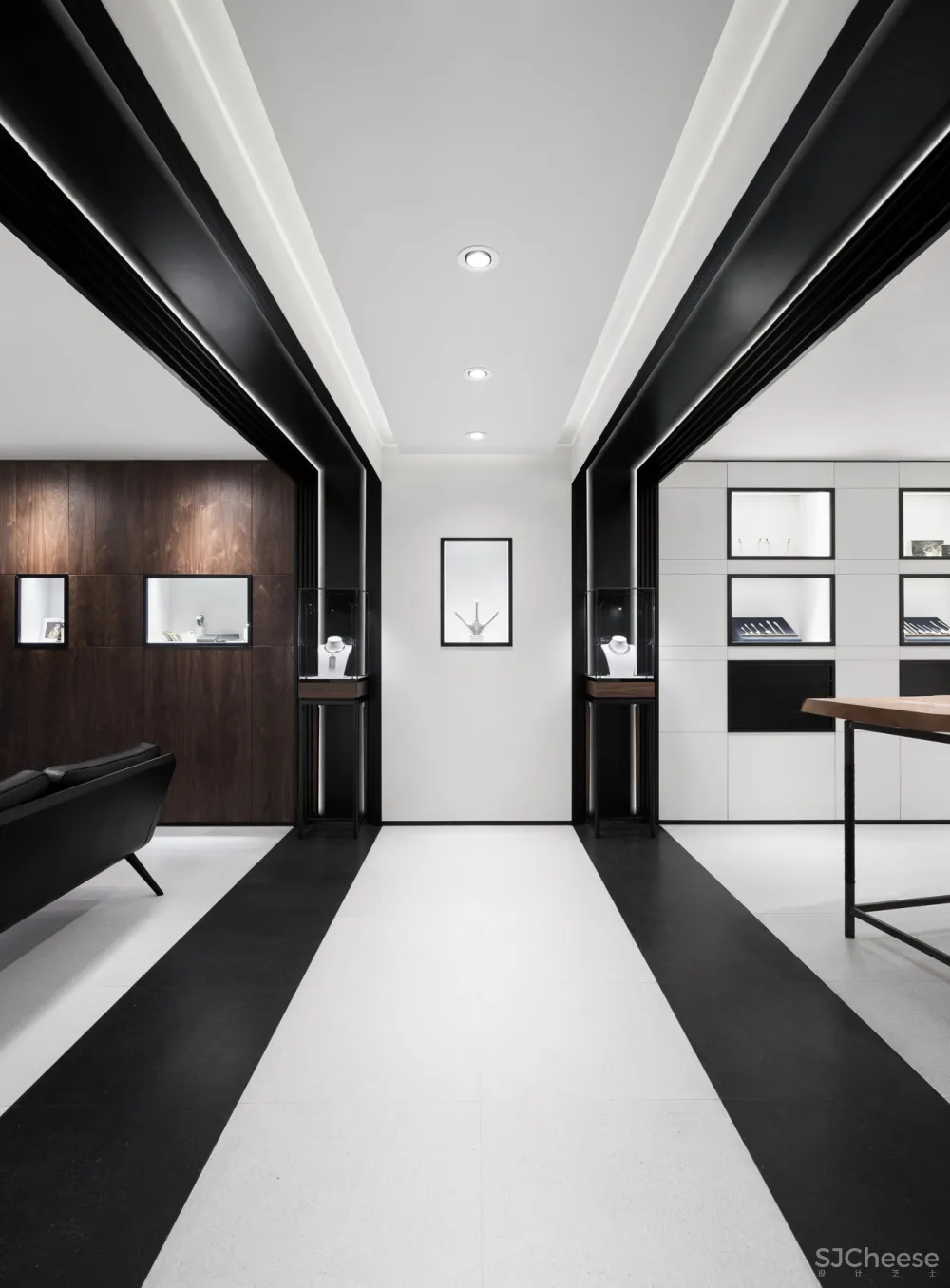 新伦敦旗舰精品店的工作室