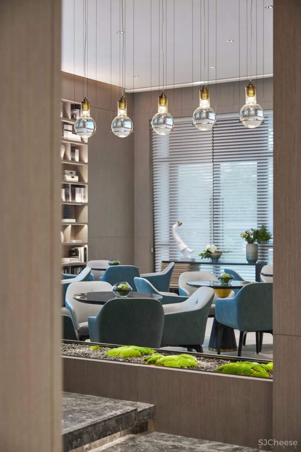 1062㎡万科最美书香气售楼中心设计丨人文与空间的完美融合