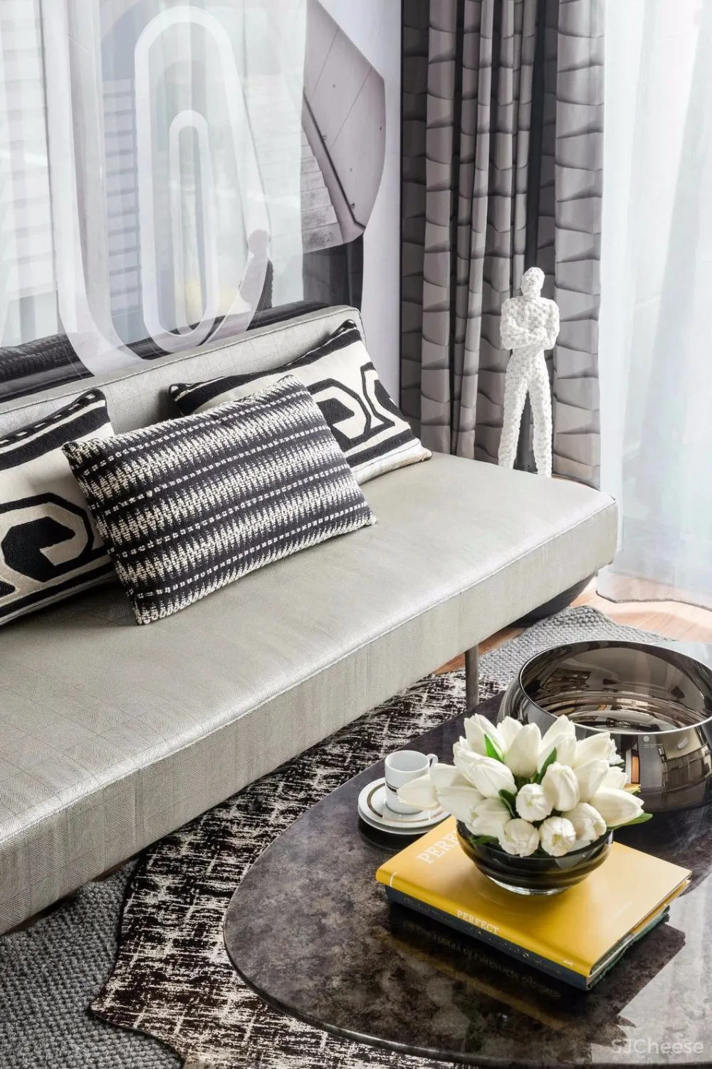 新作| 270°江景超大平层设计，美到爆 首