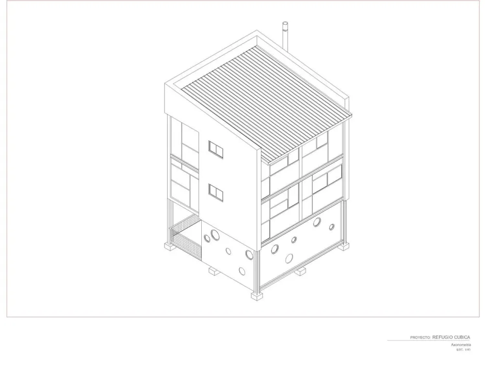 方块小屋 / Camacho Estusio de Arquitectura