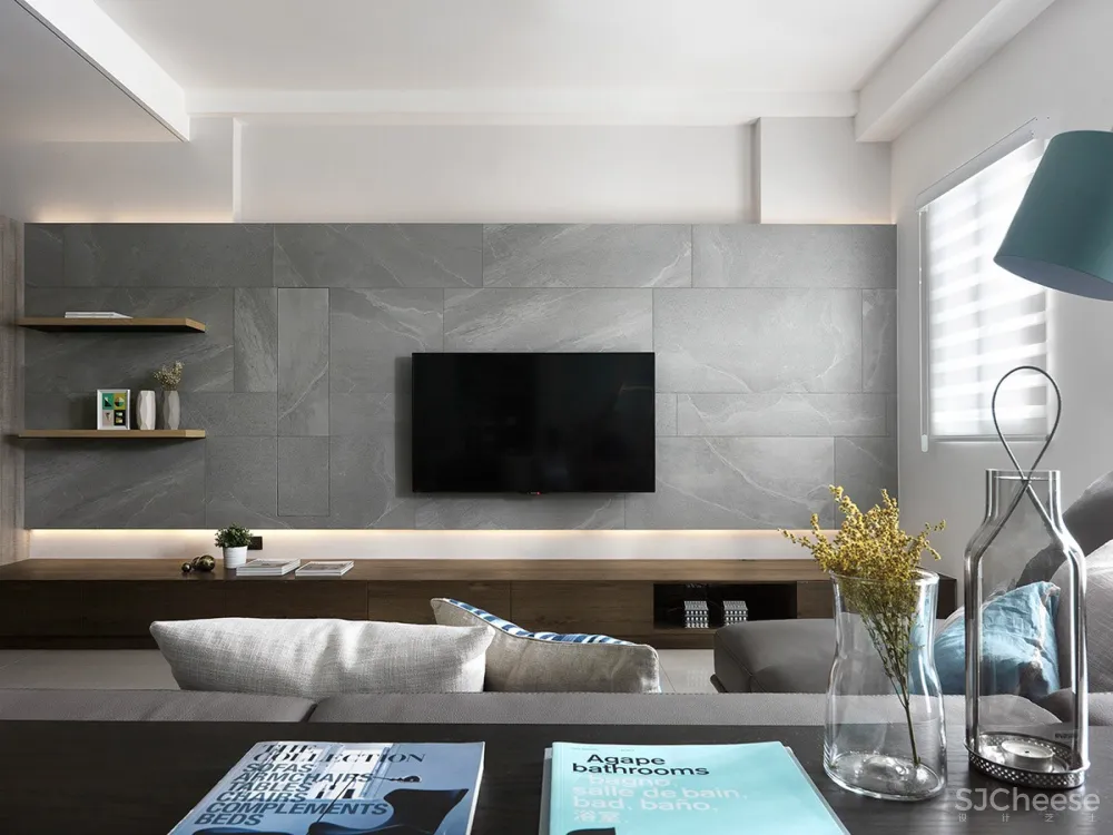 钟爱Tiffany蓝，气质家庭住宅 | Joy Chen