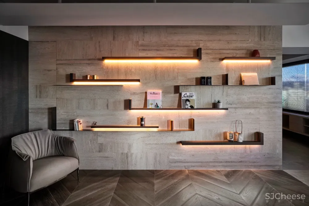 Double Core 台北193m²家庭住宅 | 创研空间