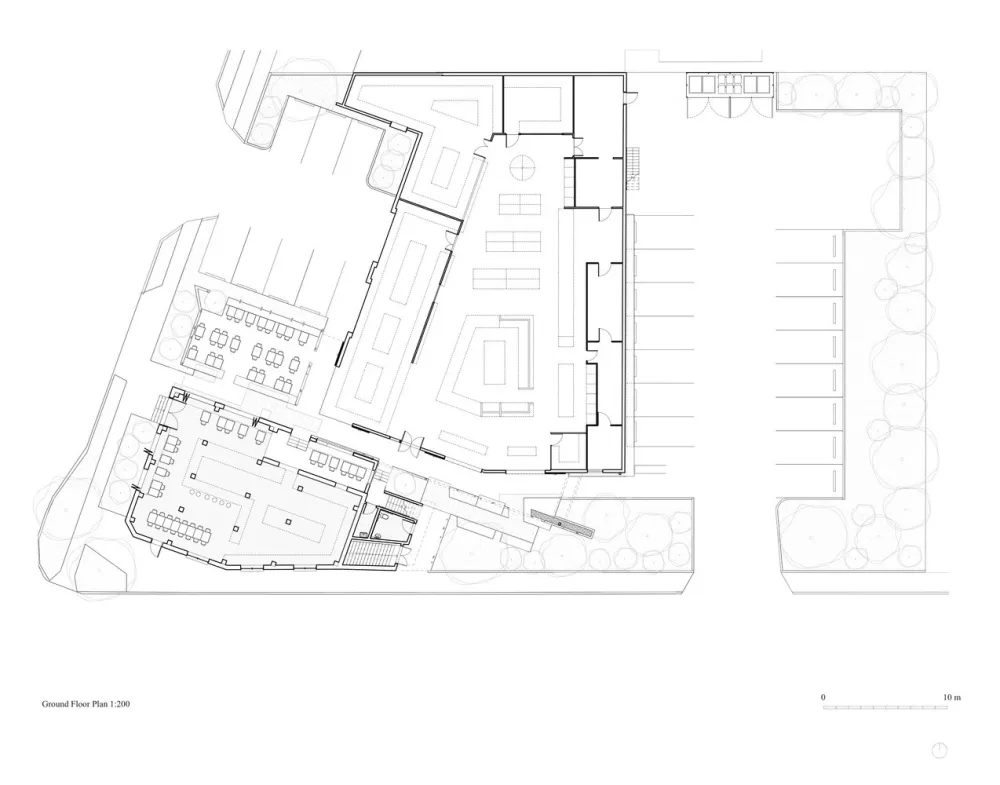 可渗水绿色商店 / Cavill Architects + Jasper Brown