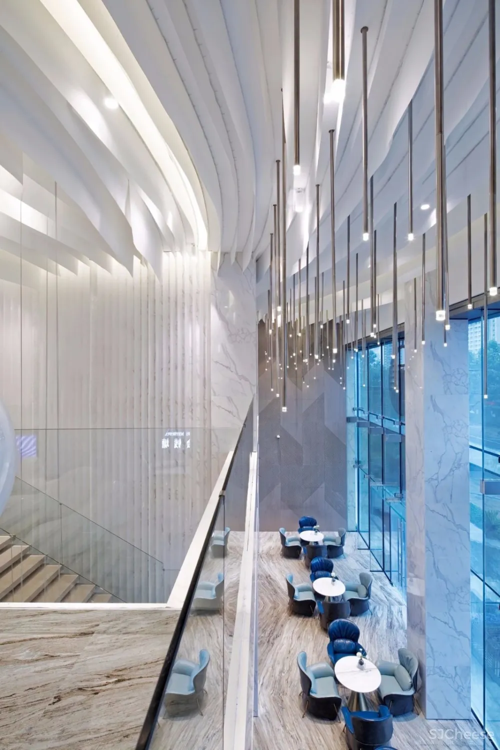 都会钱塘销售展示中心:新现代主义邂逅自然浪漫