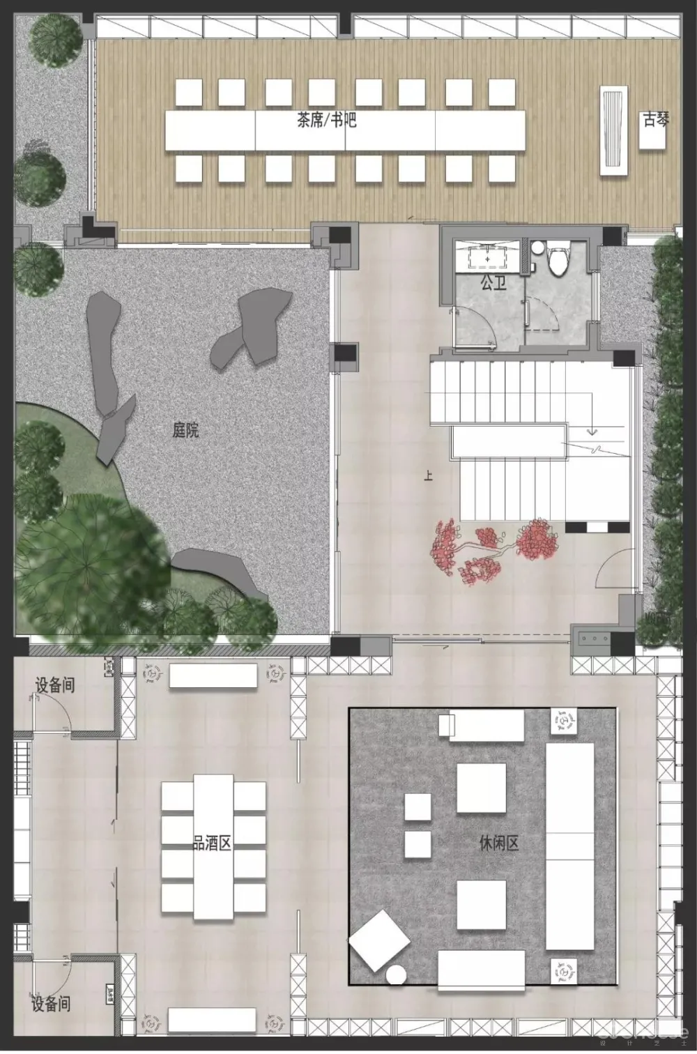 胡中维设计 | 欲知花岛处,水上觅红云