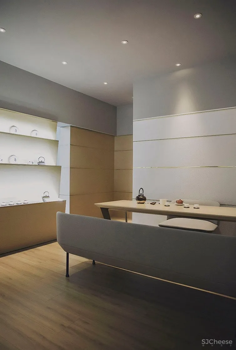 对角线设计:北京 致正茶室