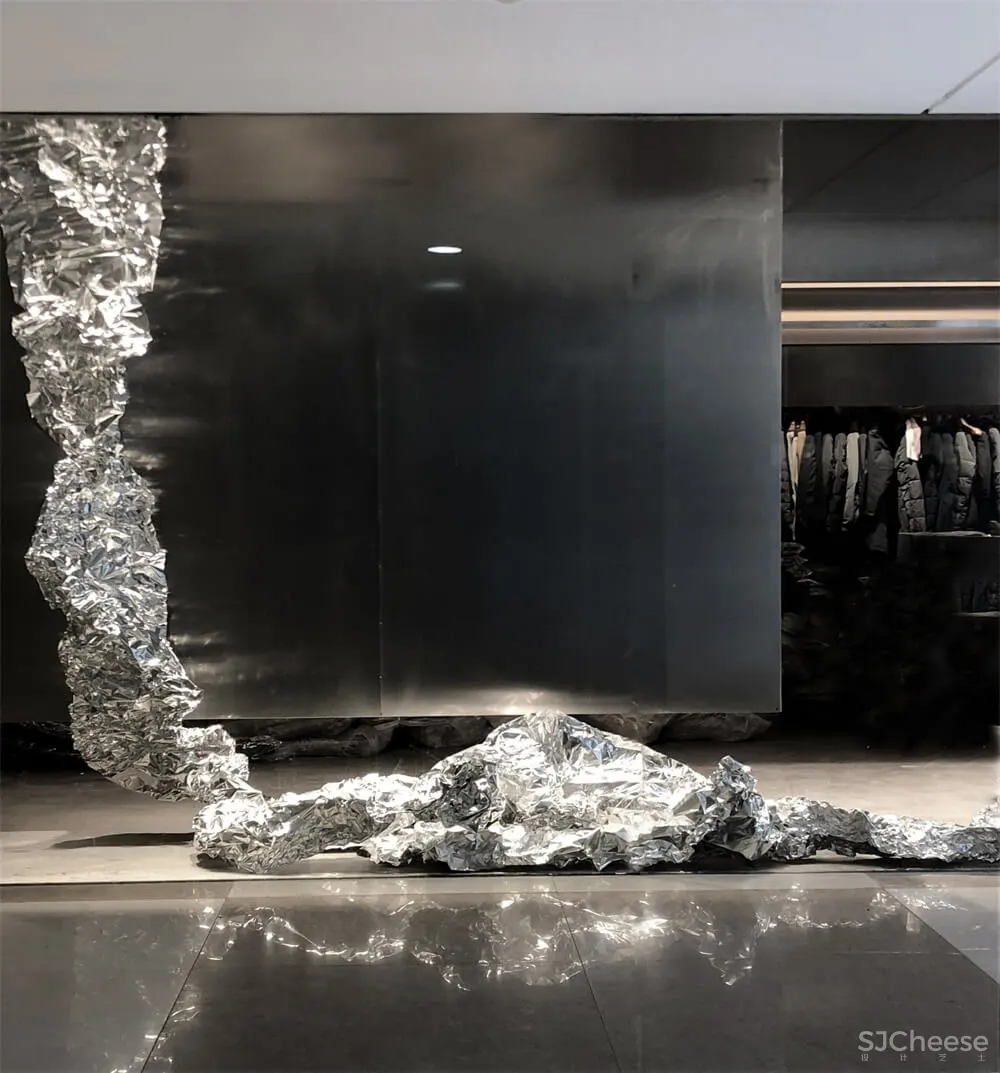 杭州易写男装后现代解构主义空间设计