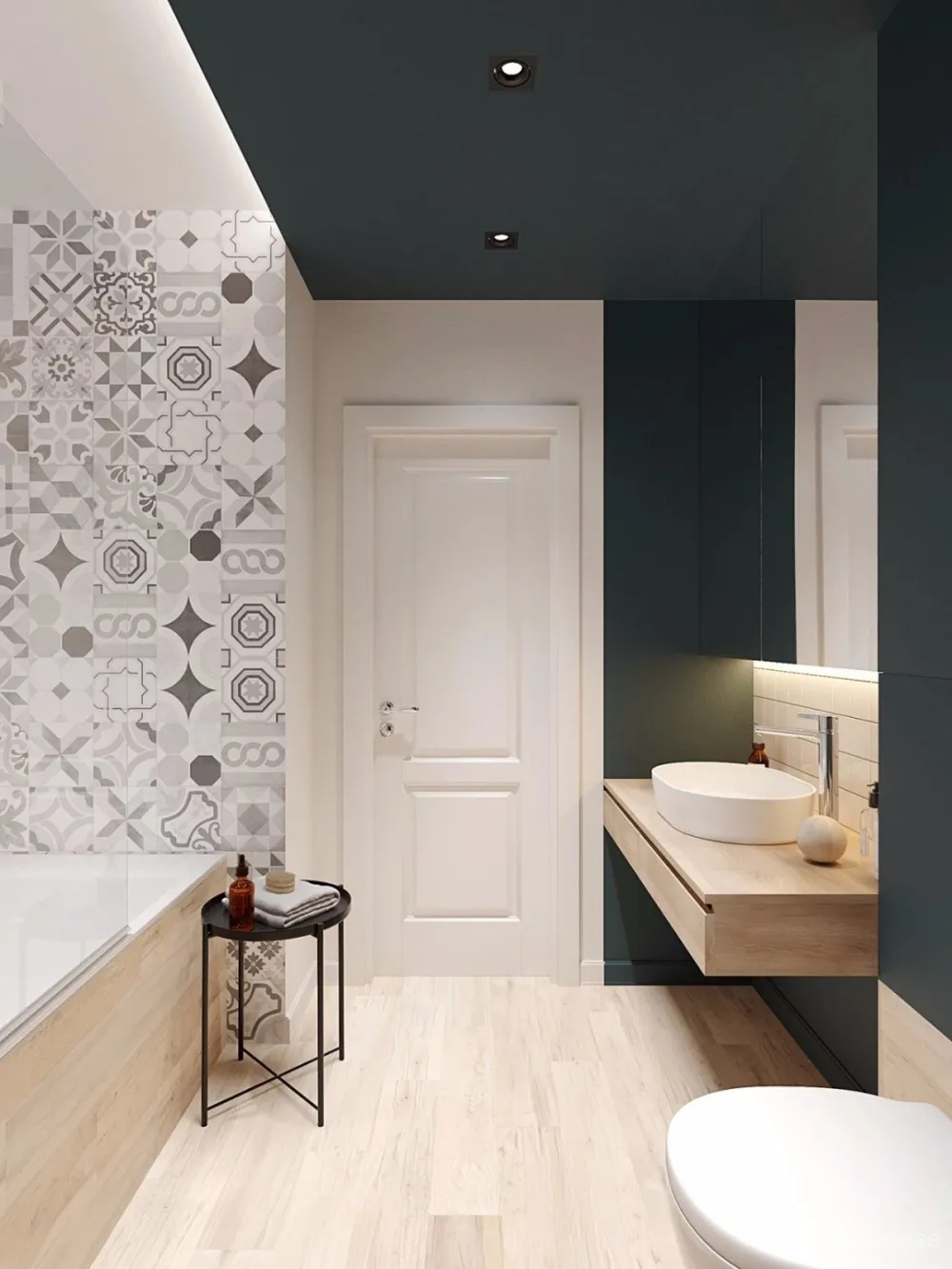 81.6㎡一家三口,用玻璃隔断丨这样的玄关不亚于130㎡的标配