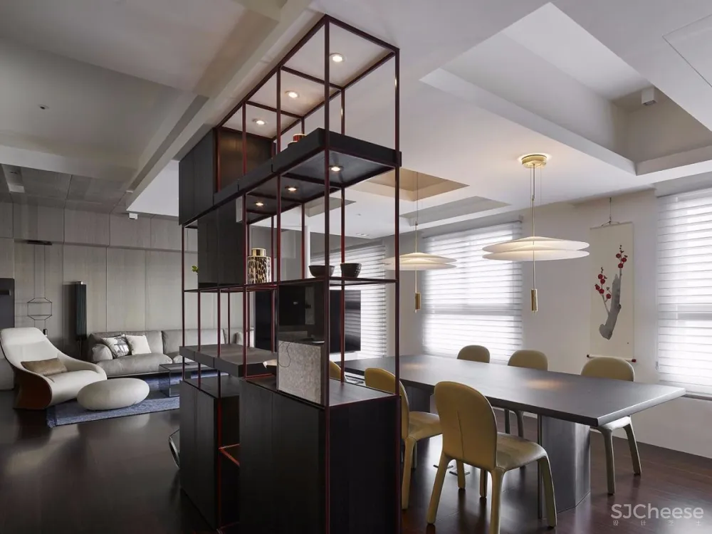 122㎡现代混搭风格住宅 | 奇逸空间设计