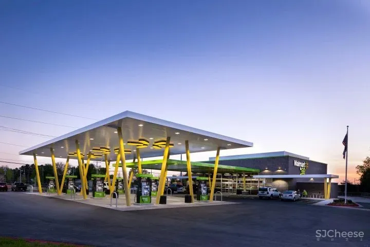 【商业空间】沃尔玛便利店空间