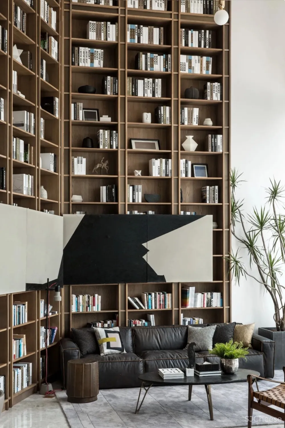 尚壹扬新作：解构的图书馆—— 绿城武汉凤起乐鸣销售中心