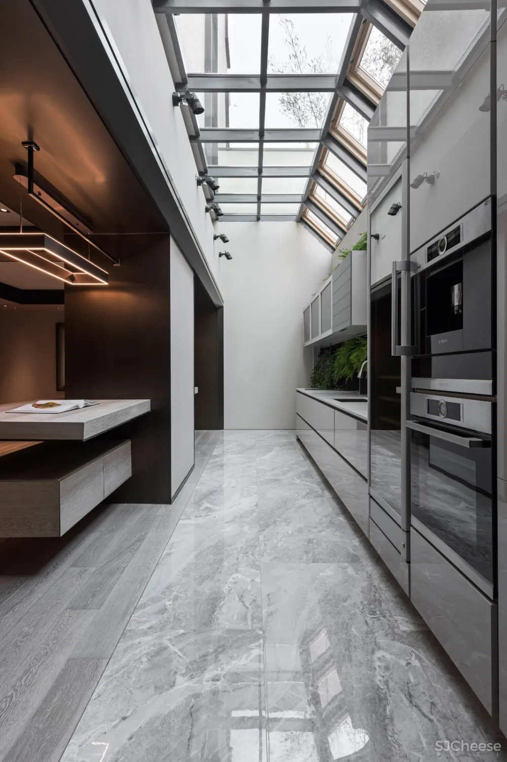 唐忠汉 | 回·流 400㎡北京金茂佑安府现代人文叠拼别墅 首