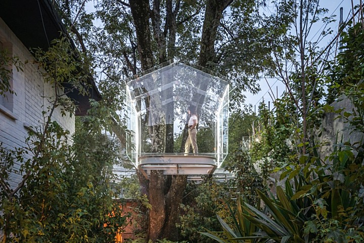 Broissin Arquitectos 运用玻璃重新诠释树屋