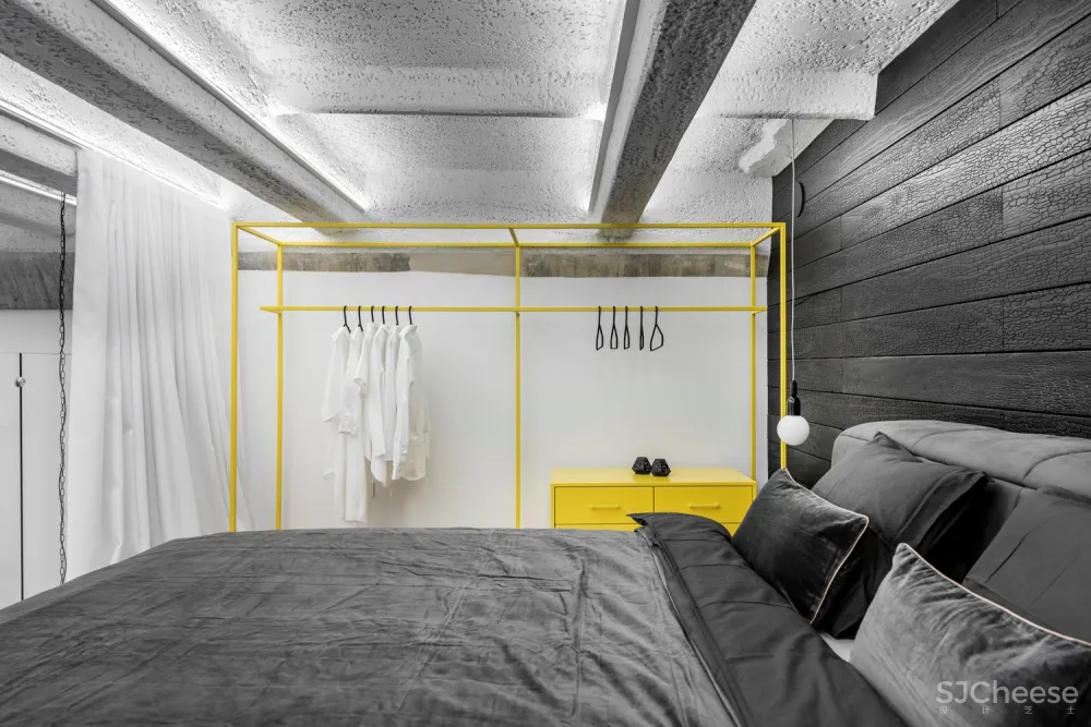 首发 | IDwhite 简约的工业阁楼公寓