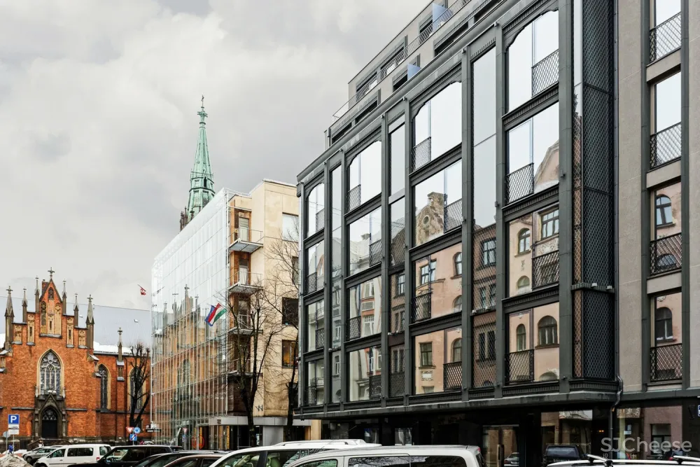 拉脱维亚社团中心住宅 | Open AD + TECTUM 首