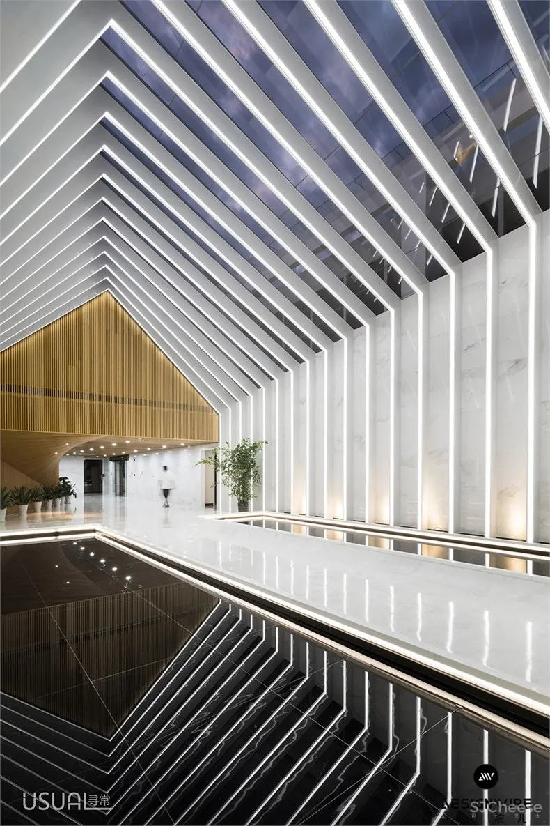 04_Water and Reflection.jpg 林经锐:光之隧道—浙江丽水办公总部设计