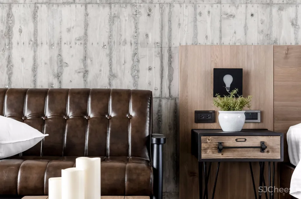 古朴与现代融合·木元素轻工感私宅 | UZ Interior Design 首