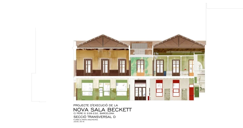 贝克特实验剧场 / Flores & Prats