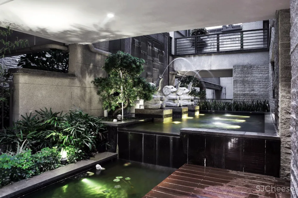 1000㎡传世大宅丨缔造现代风雅