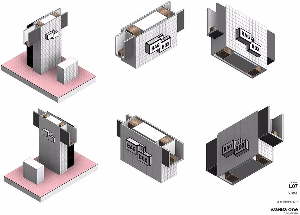 马德里Bag In Box行李寄存商店 | Wanna One 首