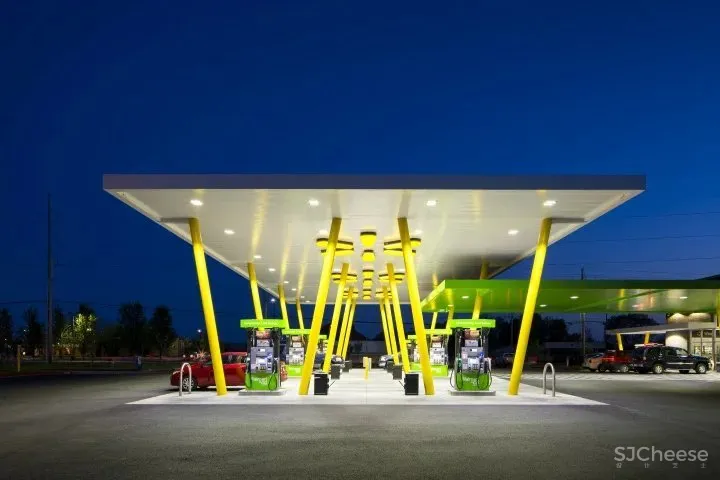 【商业空间】沃尔玛便利店空间