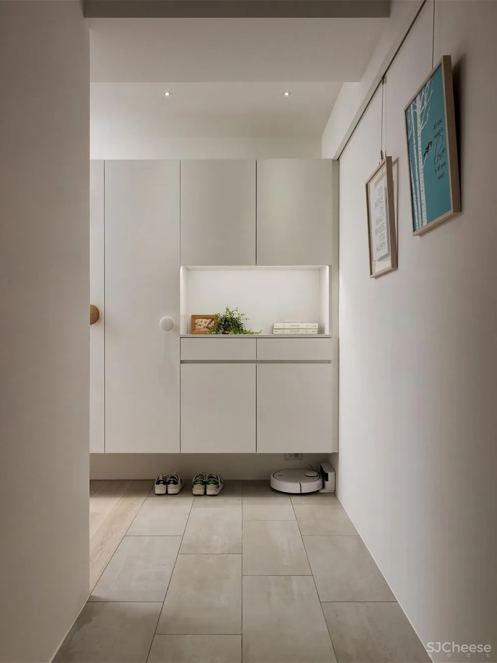 现代风格白色公寓 | November Design