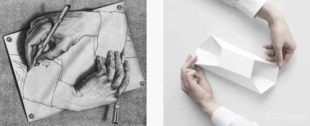 “两个世界之间”/ Escher x nendo 首