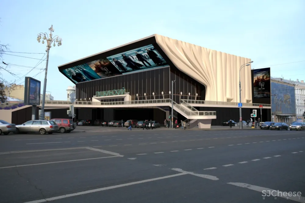 cinema theater modern view