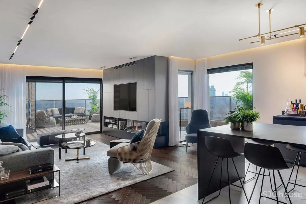 250㎡以色列现代豪华顶层住宅 | Moran Gozali