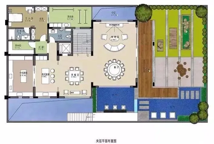 1000㎡传世大宅丨缔造现代风雅