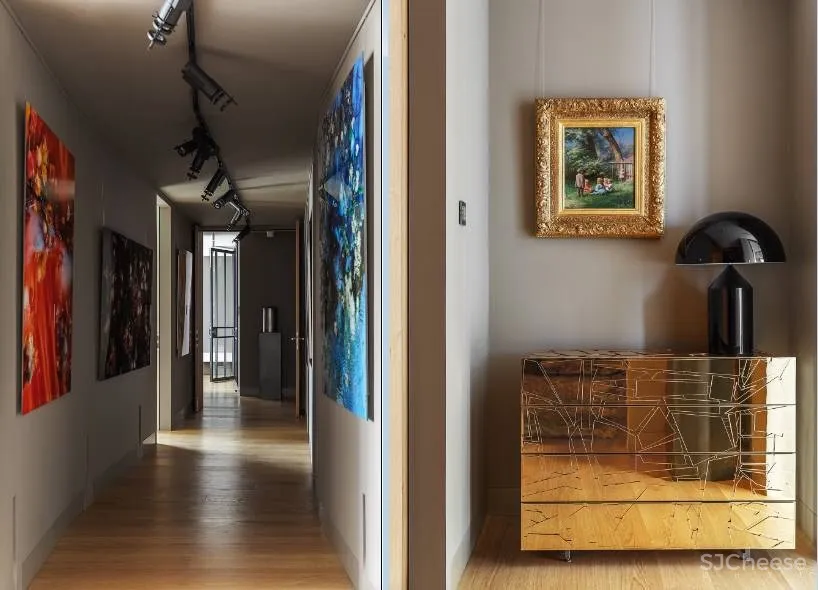 莫斯科现代住宅设计，温馨又柔和