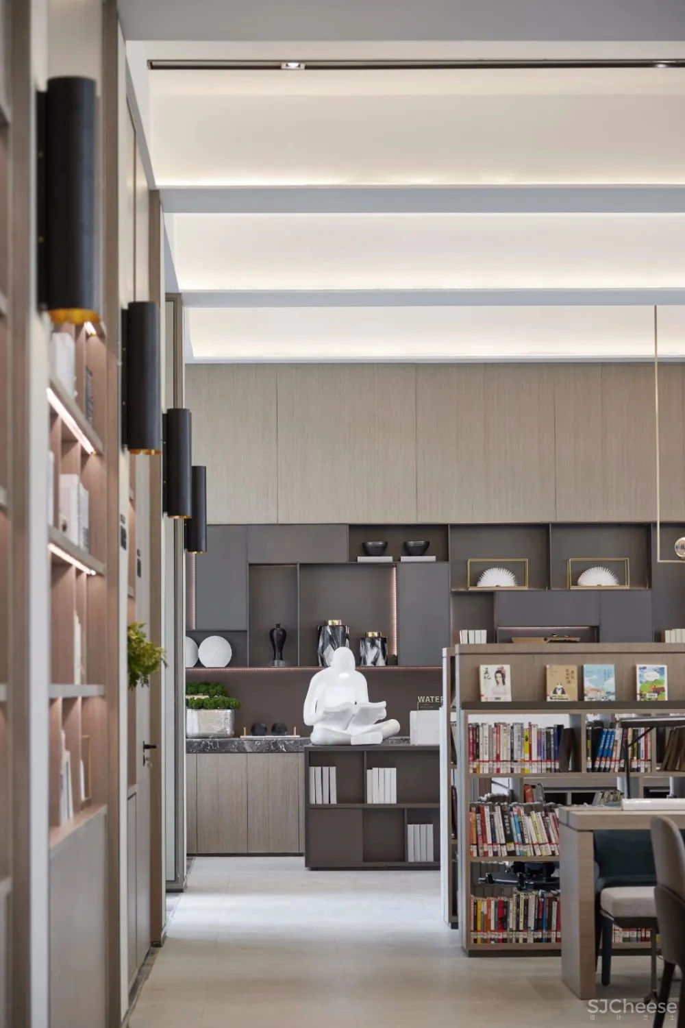 1062㎡万科最美书香气售楼中心设计丨人文与空间的完美融合