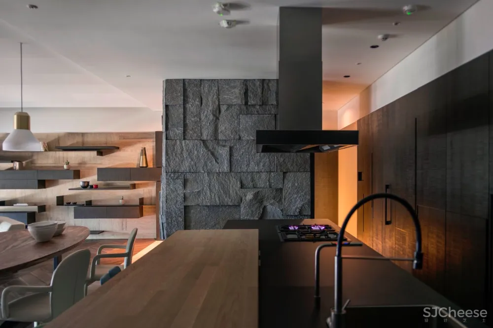 Double Core 台北193m²家庭住宅 | 创研空间