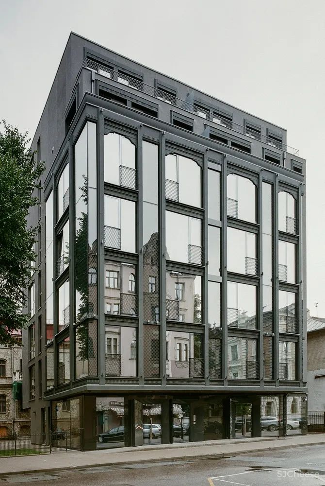 拉脱维亚社团中心住宅 | Open AD + TECTUM 首