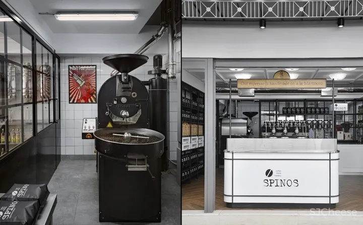 希腊现代金属元素咖啡店 | AndreasPetropoulos