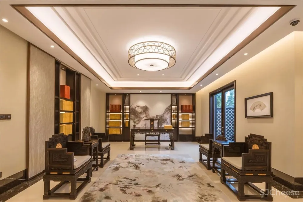 【香港室内设计之父高文安新作】1043 ㎡珠海紫禁书院:永不过时的东方营造