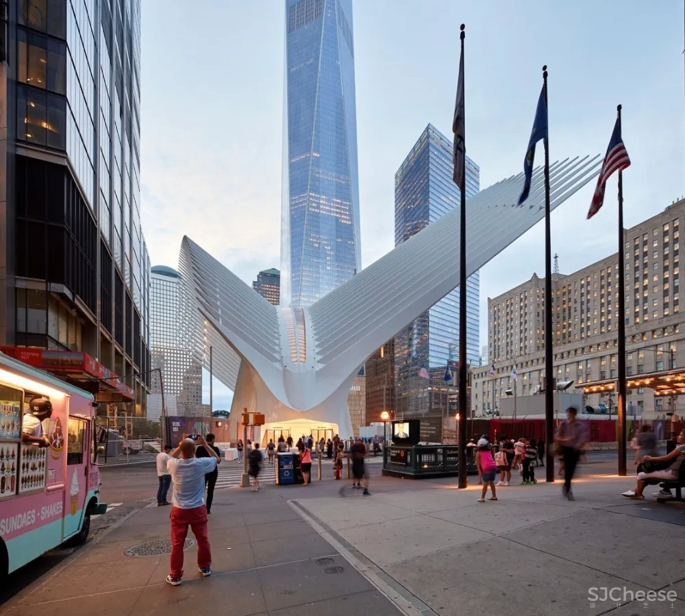 世贸中心交通枢纽 / 圣地亚哥·卡拉特拉瓦 首