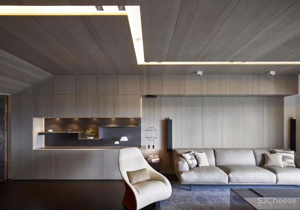 122㎡现代混搭风格住宅 | 奇逸空间设计