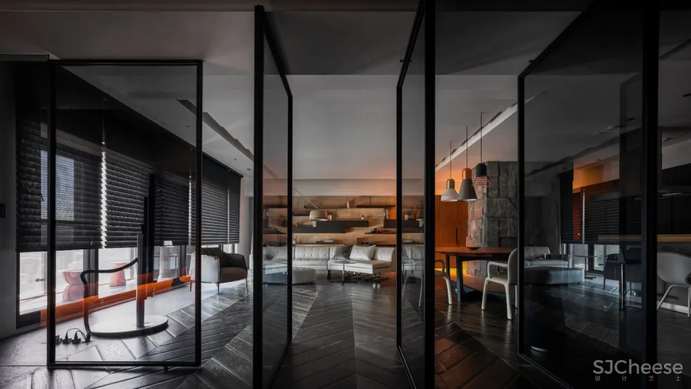 Double Core 台北193m²家庭住宅 | 创研空间