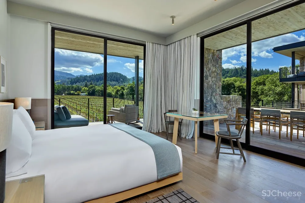 Yabu Pushelberg 作品 | Las Alcobas Napa Valley,葡萄酒之乡最具吸引力的酒店之一