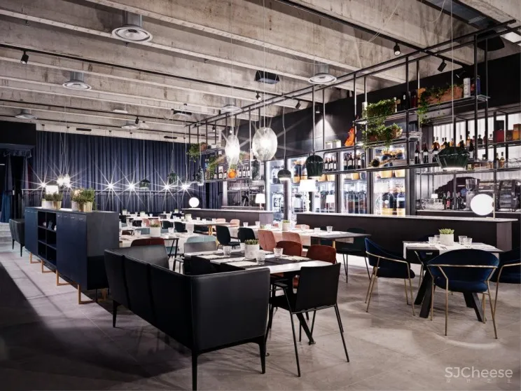 戏剧感十足的 ZOMBY BLUE 演艺娱乐中心 | fabio gianoli