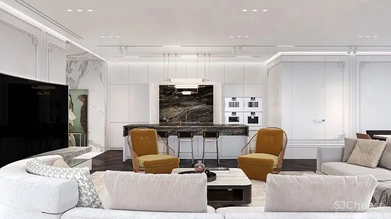 现代简约轻奢风格:肆意流行的元素 首