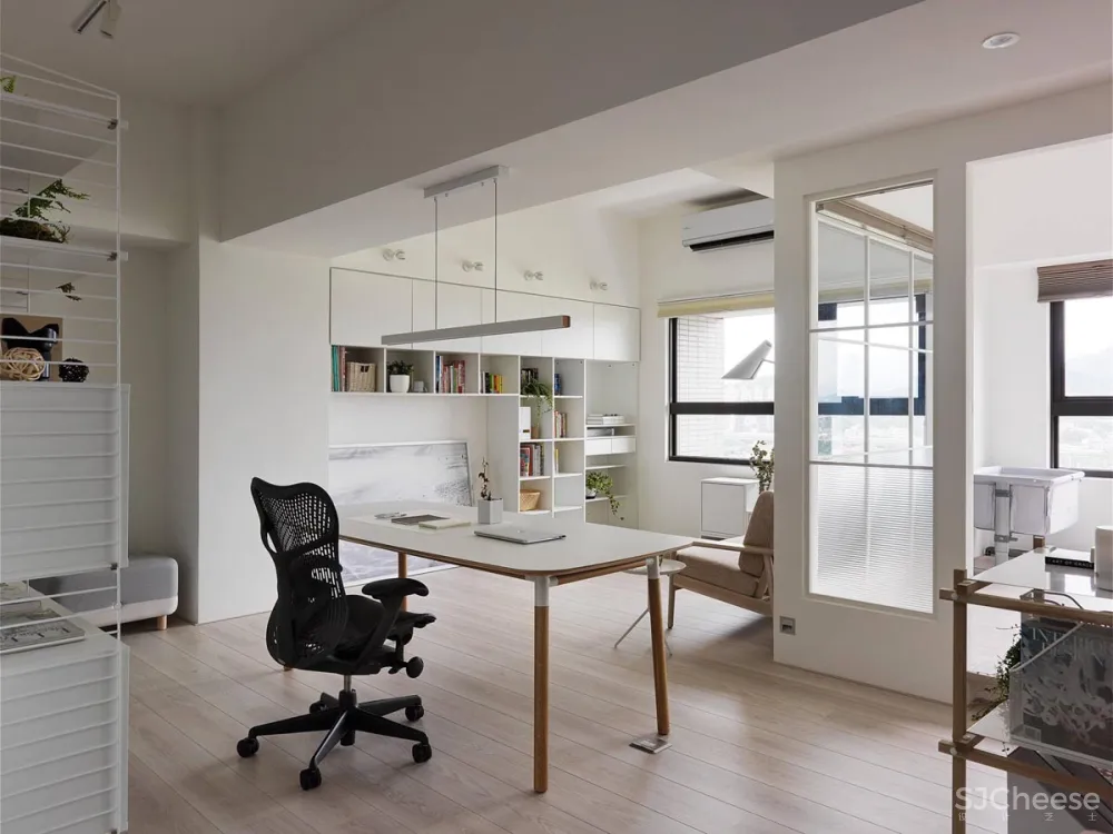 现代风格白色公寓 | November Design