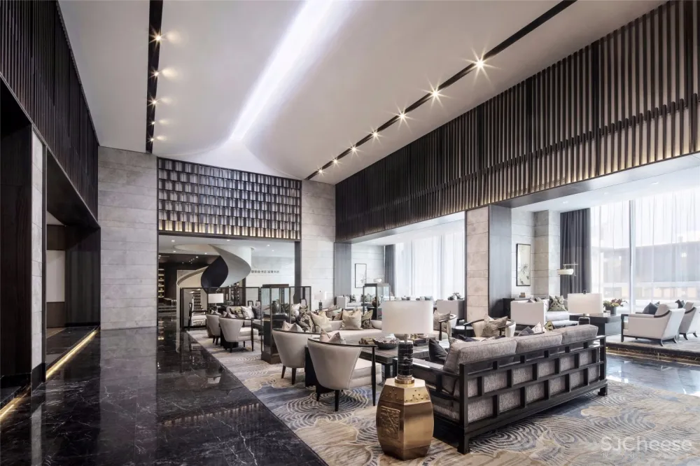 现代手法重现正统中式审美——万科翡翠书院 | 张力新作