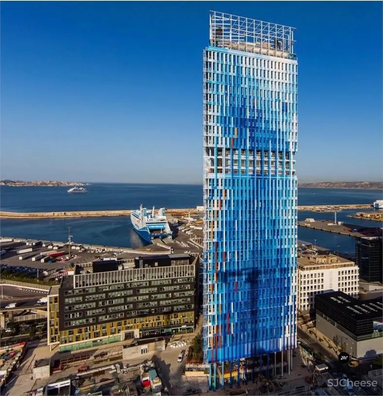 让·努维尔:马赛Arenc码头La Marseillaise办公楼设计-05 让·努维尔:马赛Arenc码头La Marseillaise办公楼设计